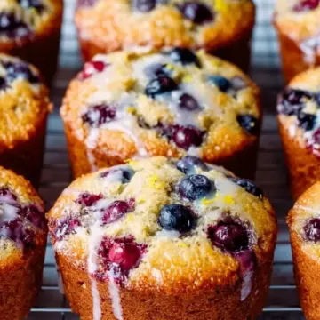 Lemon Blueberry Loaf Cake (w/ Yogurt)