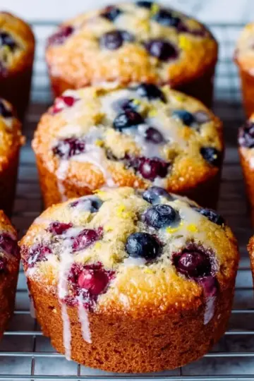 Lemon Blueberry Loaf Cake (w/ Yogurt)