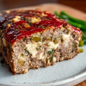 Philly Cheesesteak Meatloaf