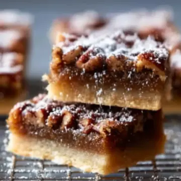 Pecan Butter Tart Squares