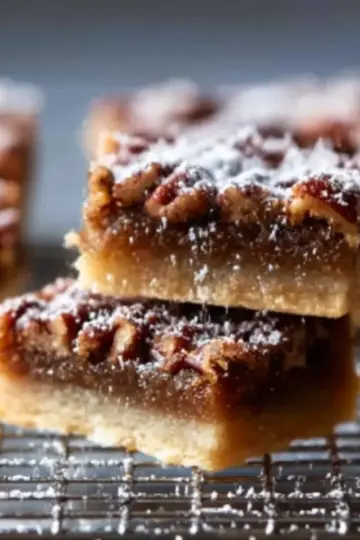 Pecan Butter Tart Squares