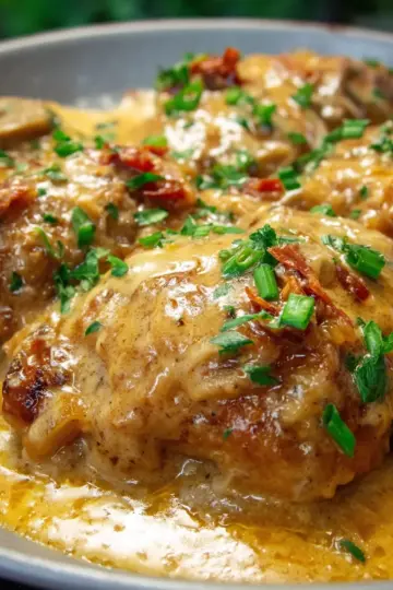 Southern Smothered Chicken Recipe