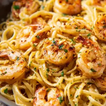 Garlic Shrimp Pasta Recipe