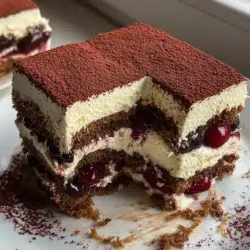 Black Forest Tiramisu