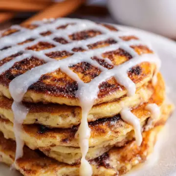 Cinnamon Roll Pancake Recipe