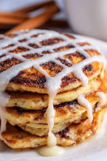 Cinnamon Roll Pancake Recipe