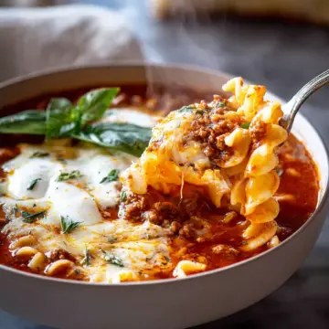 Lasagna Soup