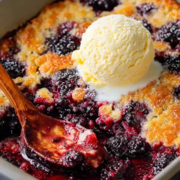 The Pioneer Women's Blackberry Cobbler