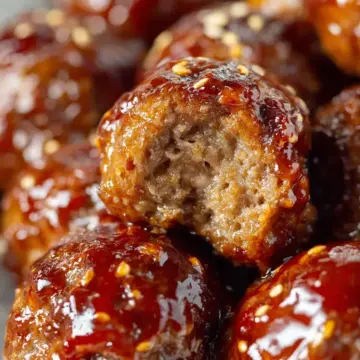 Sweet Chili Party Meatballs Recipe