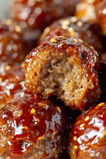 Sweet Chili Party Meatballs Recipe