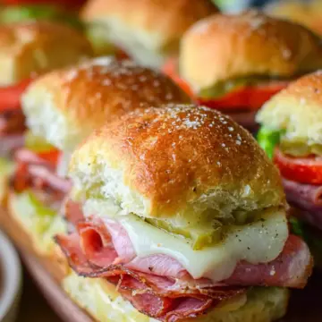 Hot Italian Sub Sliders