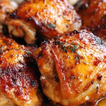 Honey Soy Baked Chicken Thighs Recipe