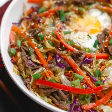 Beef and Cabbage Stir Fry