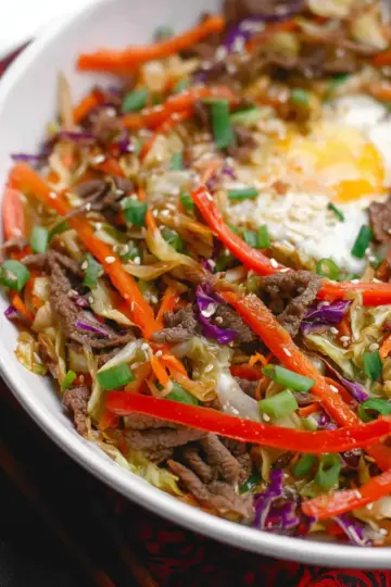 Beef and Cabbage Stir Fry