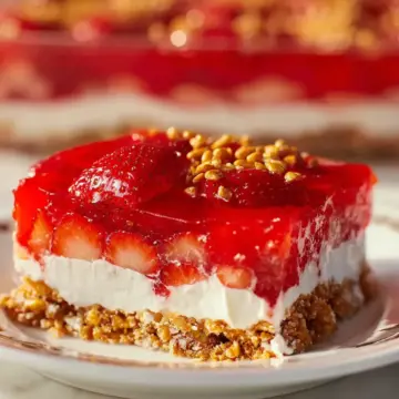 Strawberry Pretzel Salad