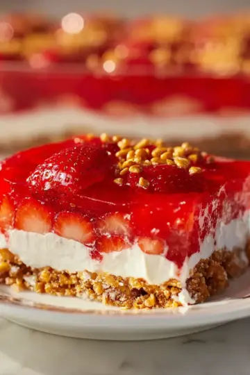 Strawberry Pretzel Salad