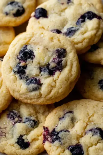 Lemon Blueberry Cookies