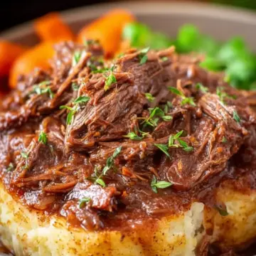 Crock Pot Beef Manhattan