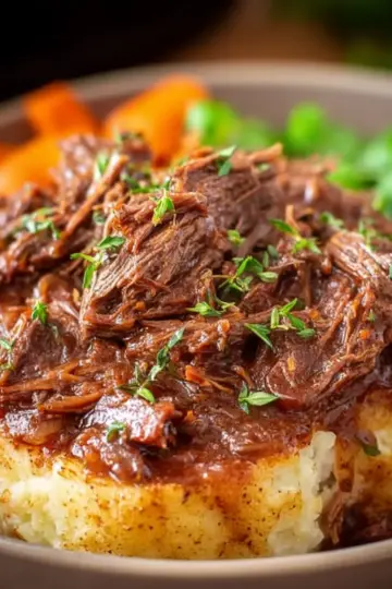 Crock Pot Beef Manhattan