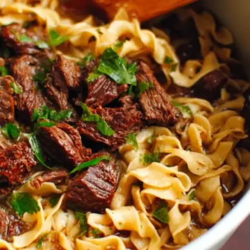 Grandma’s Beef and Noodles