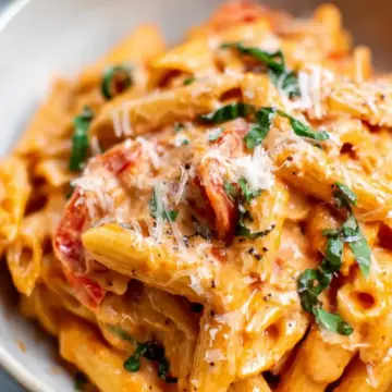 Super Easy Creamy Tomato Pasta