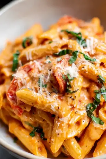 Super Easy Creamy Tomato Pasta