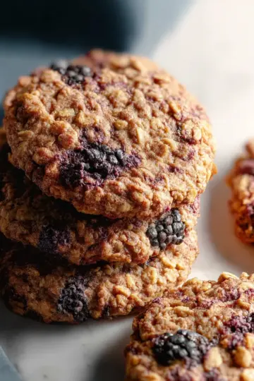 Blackberry Oatmeal Cookies