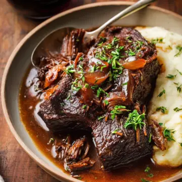 Red Wine Braised Beef