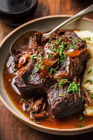 Red Wine Braised Beef