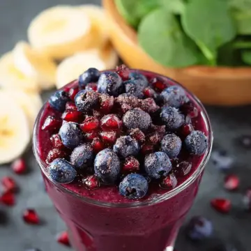 Blueberry Pomegranate Smoothie