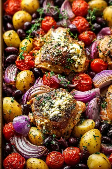 Greek Sheet Pan Chicken