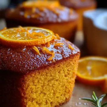 Orange Ginger Honey Cake