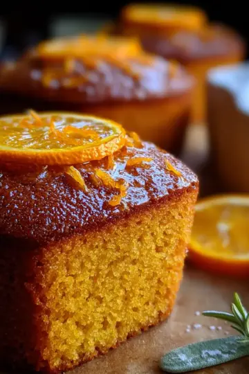 Orange Ginger Honey Cake