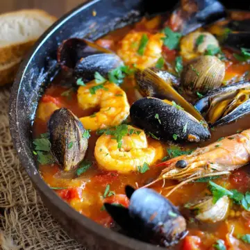 Mediterranean Seafood Stew - Zarzuela de Pescado