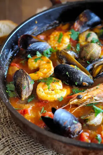 Mediterranean Seafood Stew - Zarzuela de Pescado