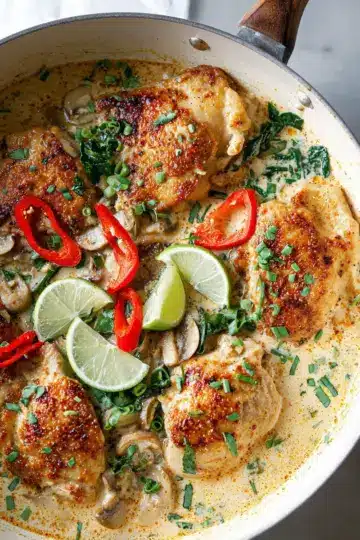 Creamy Coconut Milk Chicken Recipe