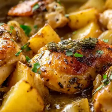 Garlic Butter Chicken and Potatoes