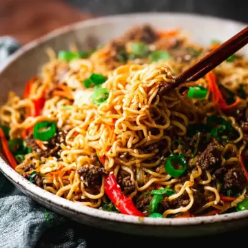 Mongolian Noodles