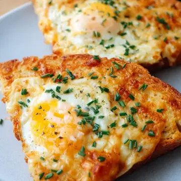Egg and Cheese Toasts