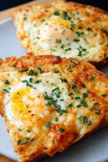 Egg and Cheese Toasts