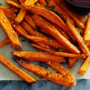 Crispy Baked Sweet Potato Fries