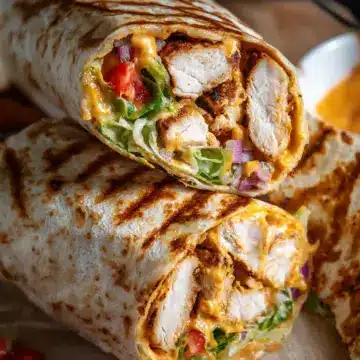Chipotle Ranch Grilled Chicken Burrito