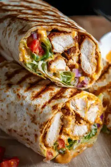 Chipotle Ranch Grilled Chicken Burrito