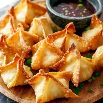 Air Fryer Cream Cheese Wontons