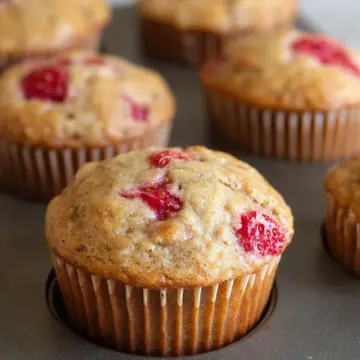 Strawberry Banana Muffins