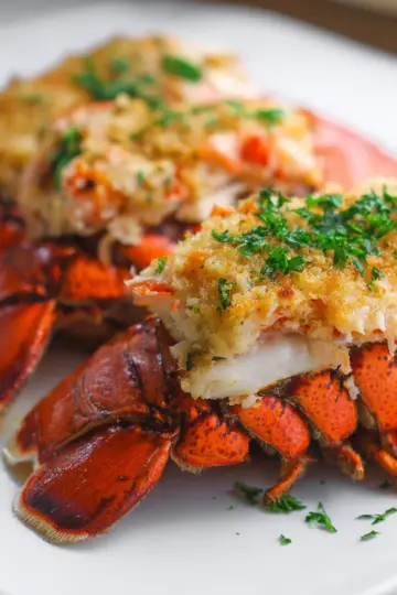 Crab Stuffed Lobsters