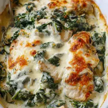 Creamy Spinach Chicken Casserole