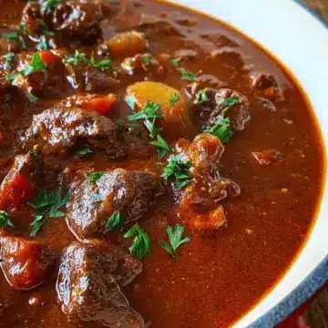 Authentic German Goulash (Rindergulasch)