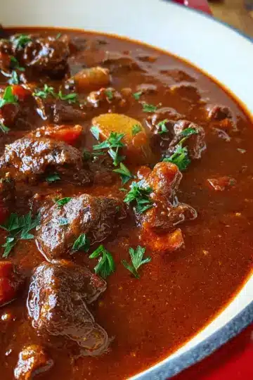 Authentic German Goulash (Rindergulasch)