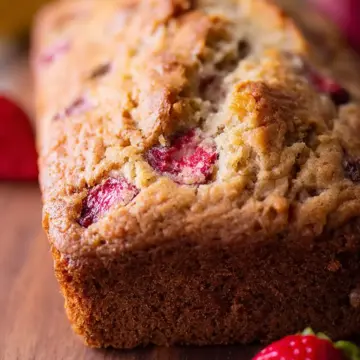 Strawberry Banana Bread